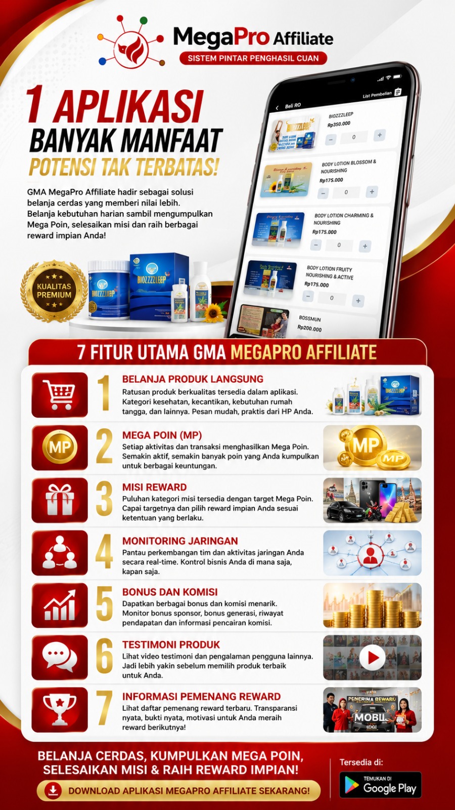 Megapro Affiliate